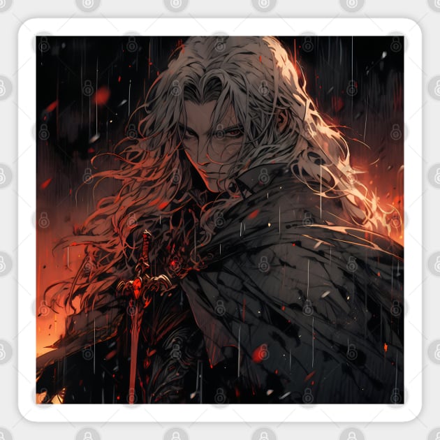 Hunters of the Dark: Explore the Supernatural World with Vampire Hunter D. Illustrations: Bloodlust Magnet by insaneLEDP